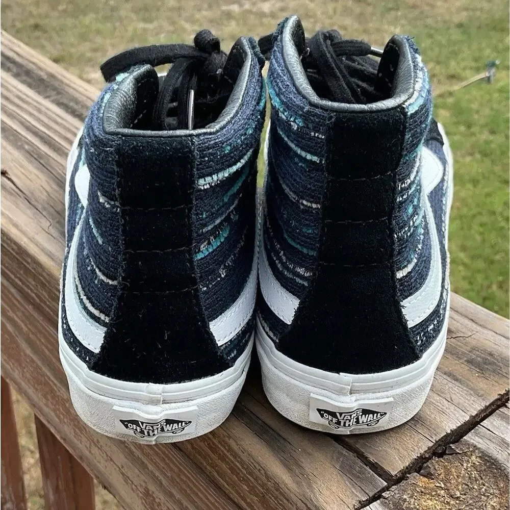 VANS UNISEX SIZE 7M 8.5W SK8-HI SUEDE ITALIAN SUEDE SKATE SNEAKERS SHOES